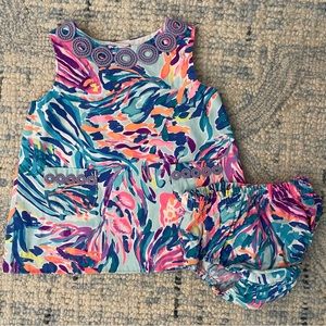 Infant Lilly Pulitzer Dress with Bloomers